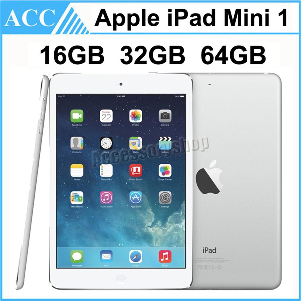 

Refurbished Original Apple iPad Mini 1 WIFI Version 1st Generation 16GB 32GB 64GB 7.9 inch IOS Dual Core A5 Chipset Tablet PC DHL 335M