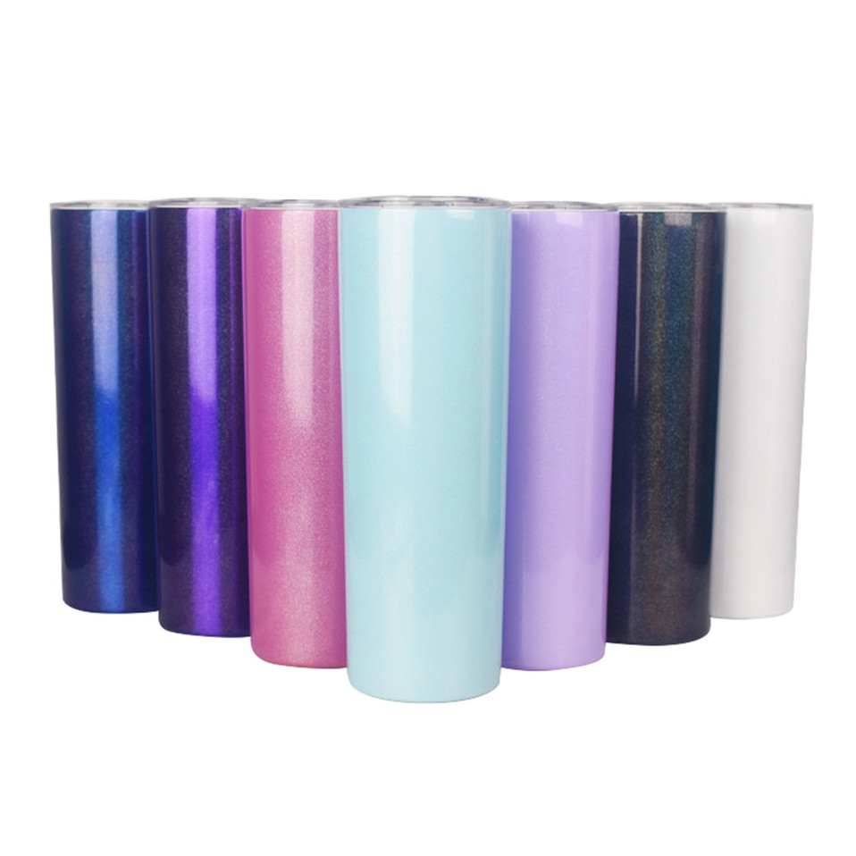 Sublimation 20oz Glitter Tumble Rainbow Cups Double Wall Stainless Steel Vacuum Insulated Coffee Mugs With Straw sxmy31, Mixed colors
Sublimation 20oz Glitter Tumble Rainbow Cups Double Wall Stainless Steel Vacuum Insulated Coffee Mugs With Straw sxmy31, Mixed colors