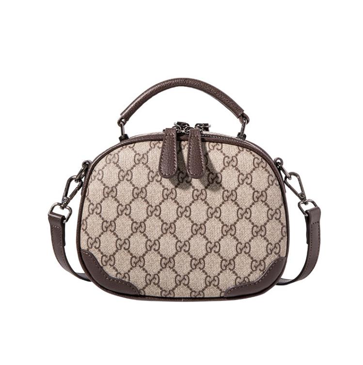 Small Round Bag Ladies Shoulder Bags Versatile Messenger Bag Letter Print Handbag, Coffee
Small Round Bag Ladies Shoulder Bags Versatile Messenger Bag Letter Print Handbag, Coffee
