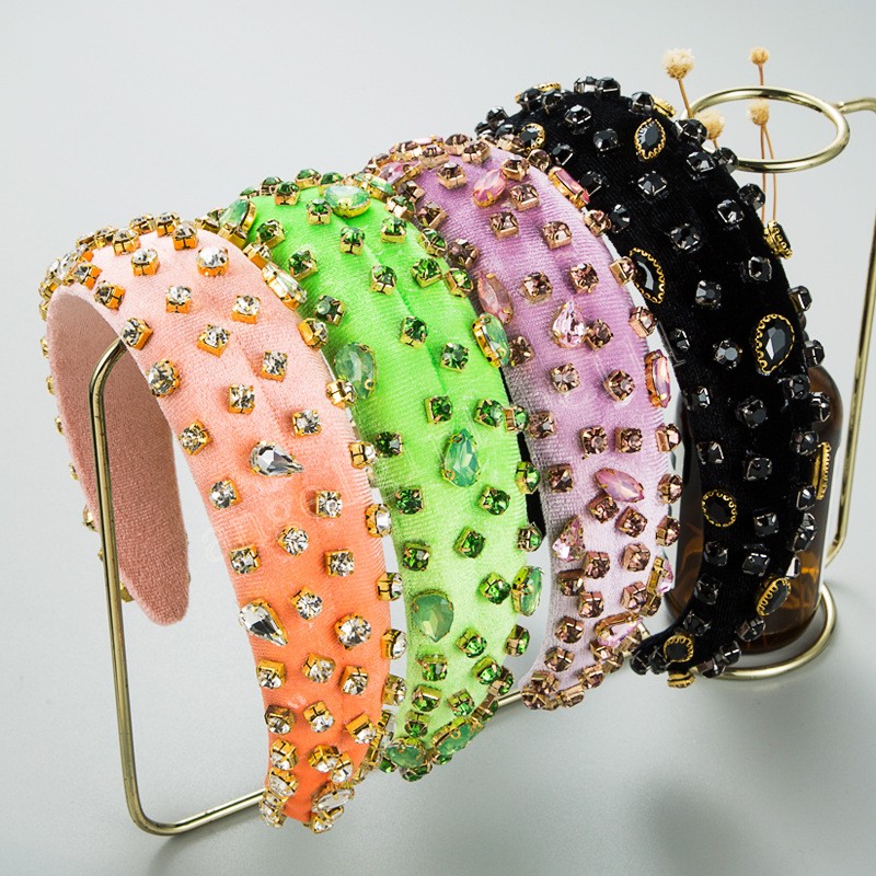 Luxury Full Diamond Sponge Headband Fashion Hair Accessories Women's Rhinestone Temperament Hairband Hair Band Girl New, Mixed color
Luxury Full Diamond Sponge Headband Fashion Hair Accessories Women's Rhinestone Temperament Hairband Hair Band Girl New, Mixed color