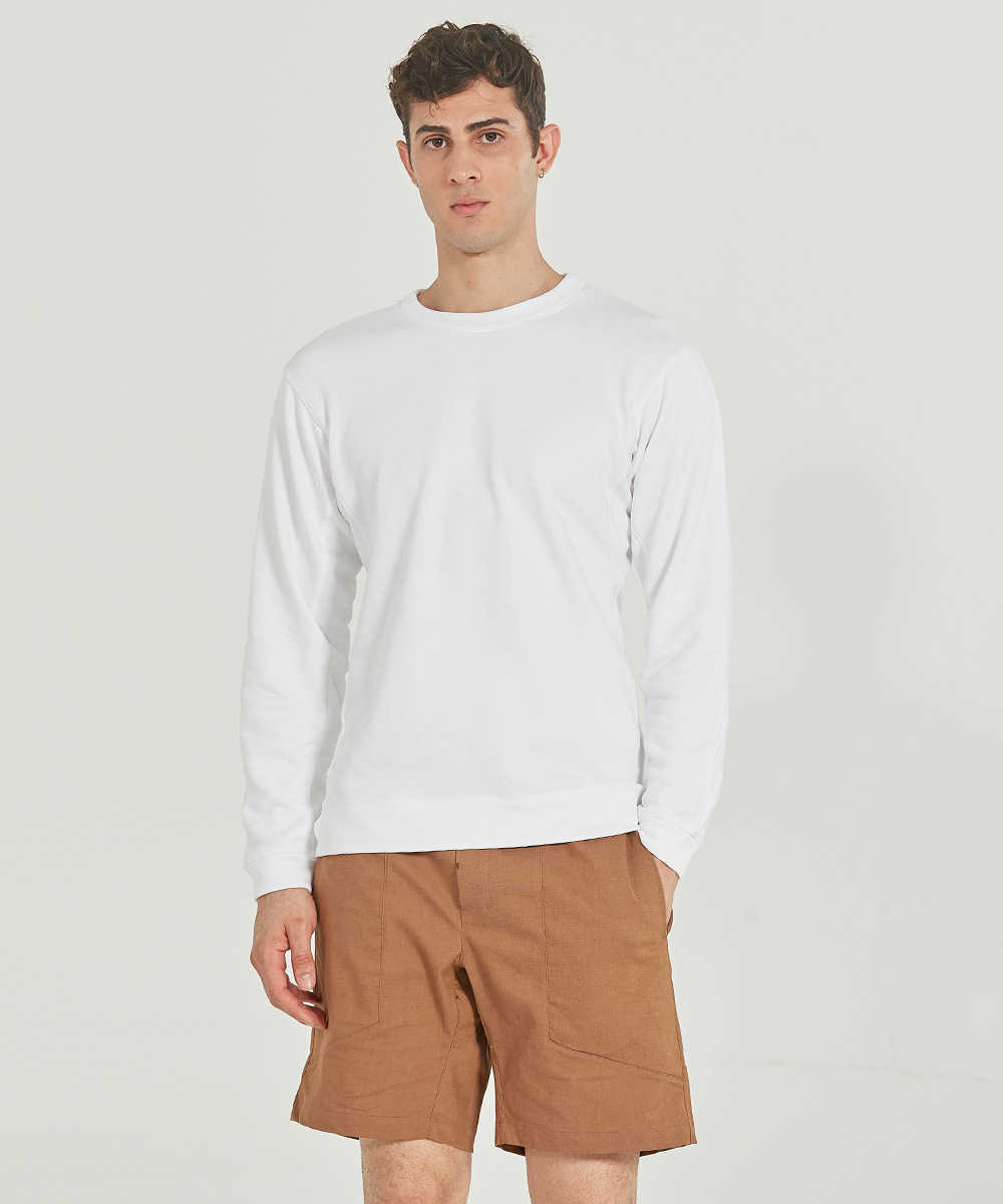 Men's Tops Yoga Outfits French Terry Loose Long Sleeve Sport Fitness Breathable Quick Dry Shirt