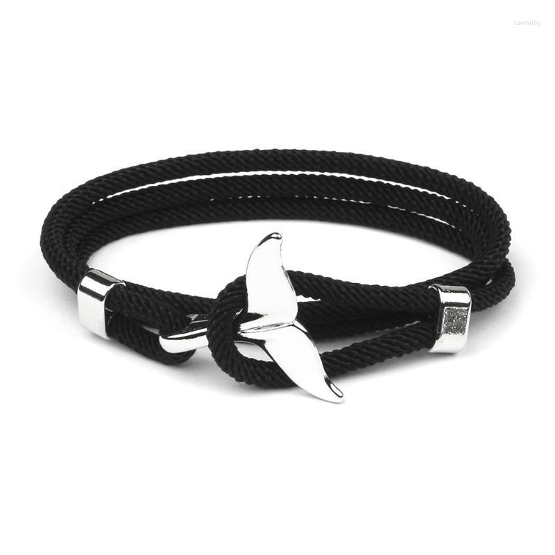 Charm Bracelets Fashion Dolphin Fish Tail Hand-Made Rope Nautical Sailing Brazalet For Women Men Surf Beach Jewelry Fawn22
Charm Bracelets Fashion Dolphin Fish Tail Hand-Made Rope Nautical Sailing Brazalet For Women Men Surf Beach Jewelry Fawn22