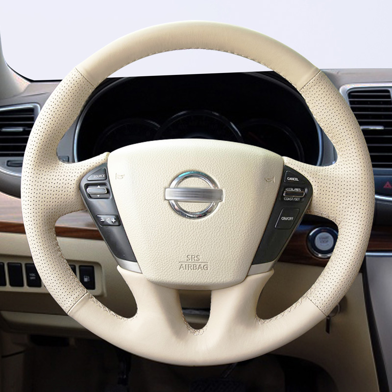 DIY Sew Customized Steering Wheel Cover For Nissan Teana Murano 08-12 Interior Accessories
DIY Sew Customized Steering Wheel Cover For Nissan Teana Murano 08-12 Interior Accessories