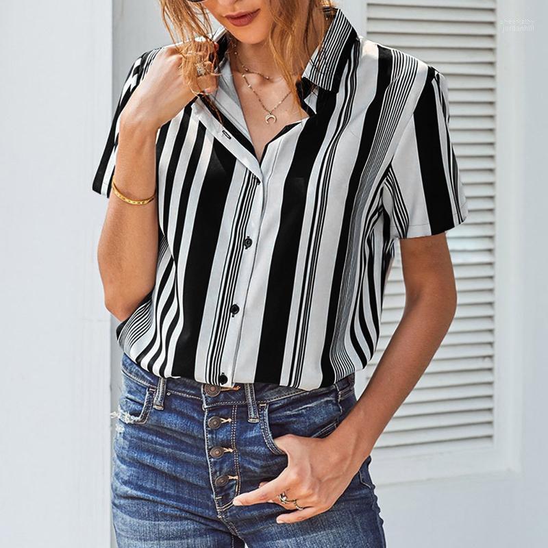 Women' Blouses & Shirts Vintage EleganBlouses Women Striped Button Down Office Lady V Neck Short Sleeve Tops Tee Casual Work Blouse Chee22, Rd
Women' Blouses & Shirts Vintage EleganBlouses Women Striped Button Down Office Lady V Neck Short Sleeve Tops Tee Casual Work Blouse Chee22, Rd