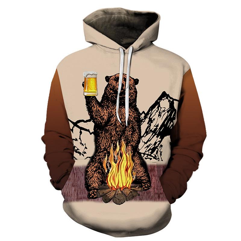 Men's Hoodies & Sweatshirts Hoodie 3d Mens Full Print Animal Bear Winter Sweatshirt Men O Neck Oversized High Quality Street Jacket Fashion
Men's Hoodies & Sweatshirts Hoodie 3d Mens Full Print Animal Bear Winter Sweatshirt Men O Neck Oversized High Quality Street Jacket Fashion
