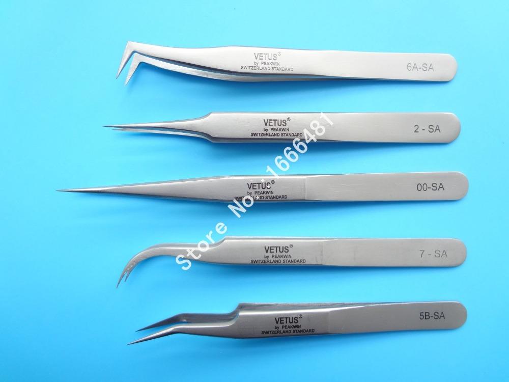 Makeup Brushes Pcs Eyelash Vetus Tweezers Repairing Maintenance Tools 00-SA 6A-SA 2-SA 5B-SA 7-SA
Makeup Brushes Pcs Eyelash Vetus Tweezers Repairing Maintenance Tools 00-SA 6A-SA 2-SA 5B-SA 7-SA