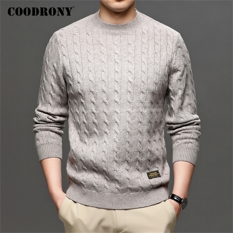 COODRONY Brand Sweater Men Streetwear Fashion Knitwear Jumper O-Neck Pullover Men Clothing Autumn Winter Casual Sweaters C1191 201203, Green
COODRONY Brand Sweater Men Streetwear Fashion Knitwear Jumper O-Neck Pullover Men Clothing Autumn Winter Casual Sweaters C1191 201203, Green
