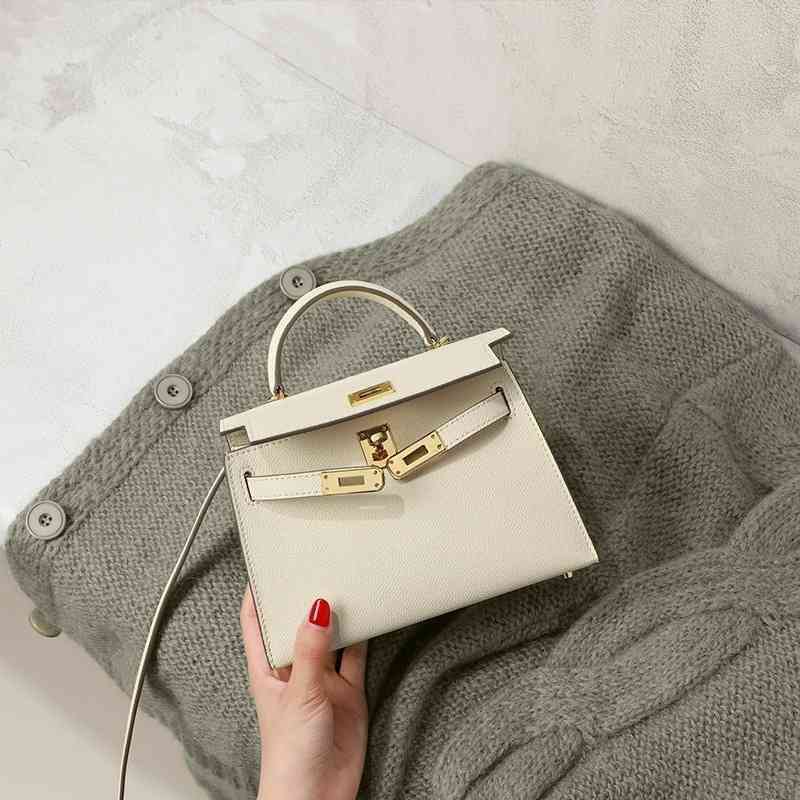 Luxurys Designer Handbags Herme Women 2022 Women's Versatile Messenger Leather Mini Handbag Fashion One Shoulder Ins Ke1ly Bag 6IC1, White
Luxurys Designer Handbags Herme Women 2022 Women's Versatile Messenger Leather Mini Handbag Fashion One Shoulder Ins Ke1ly Bag 6IC1, White