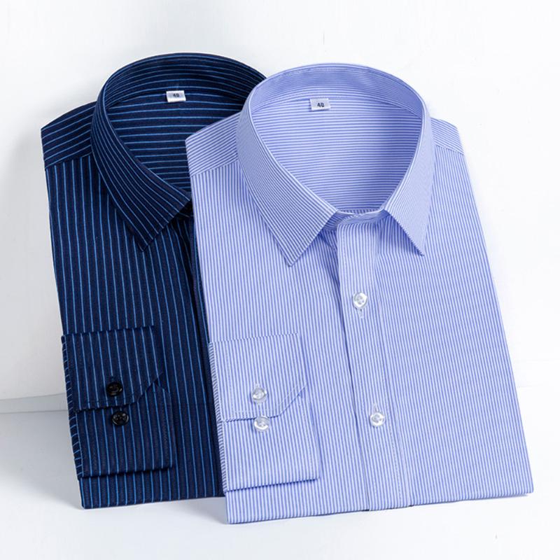 Men's Dress Shirts Men Non-iron Long Sleeve Turndown Collar Slim-fit Blue Purple Plaid Strip Daily Wear Business Shirt Plus Size Range 38-45, White
Men's Dress Shirts Men Non-iron Long Sleeve Turndown Collar Slim-fit Blue Purple Plaid Strip Daily Wear Business Shirt Plus Size Range 38-45, White