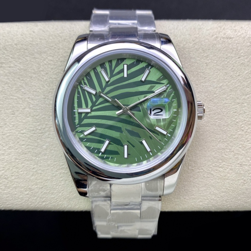 montre de luxe watches Unisex Green leaf dial 40mm quartz 36mm stainless steel women/men watch waterproof Wristwatches Luminous lovers watch gifts
montre de luxe watches Unisex Green leaf dial 40mm quartz 36mm stainless steel women/men watch waterproof Wristwatches Luminous lovers watch gifts