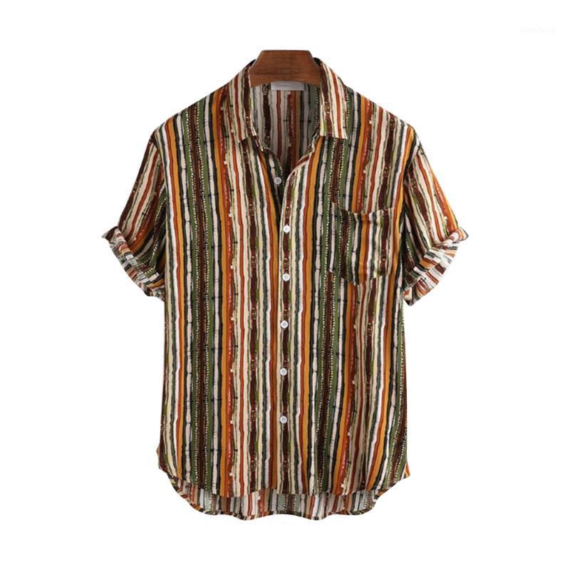 Fashion Striped Men Hawaiian Shirt 2022 Short Sleeve Streetwear Casual Vintage Soft Tops Summer Holiday Beach Blouse Men's Shirts, Yellow
Fashion Striped Men Hawaiian Shirt 2022 Short Sleeve Streetwear Casual Vintage Soft Tops Summer Holiday Beach Blouse Men's Shirts, Yellow