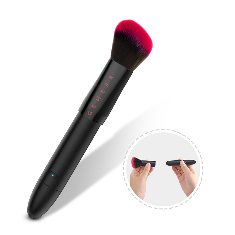 Arrival Electric Vibration Makeup Brushes Powder Foundation Blending Blush Face Cosmetics Beauty Vibrator Make Up Brush 220722