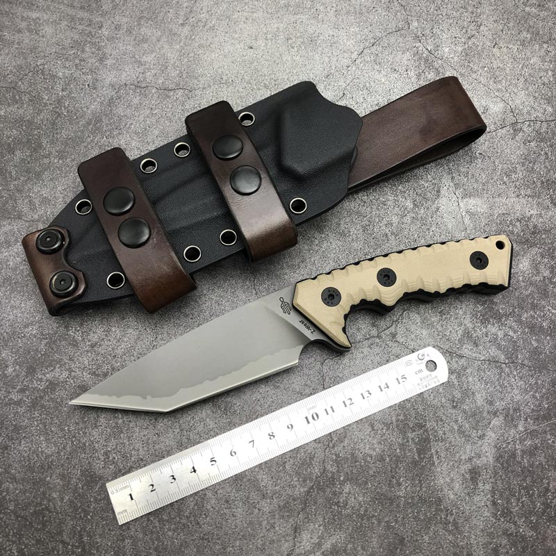 Miller Bros.Blades M27 Straight knife AUS-8 Tanto Blade G10 handle with Kydex sheath Survival Military Tactical Gear Defense Outdoor Hunting Camping Pocket knives
Miller Bros.Blades M27 Straight knife AUS-8 Tanto Blade G10 handle with Kydex sheath Survival Military Tactical Gear Defense Outdoor Hunting Camping Pocket knives