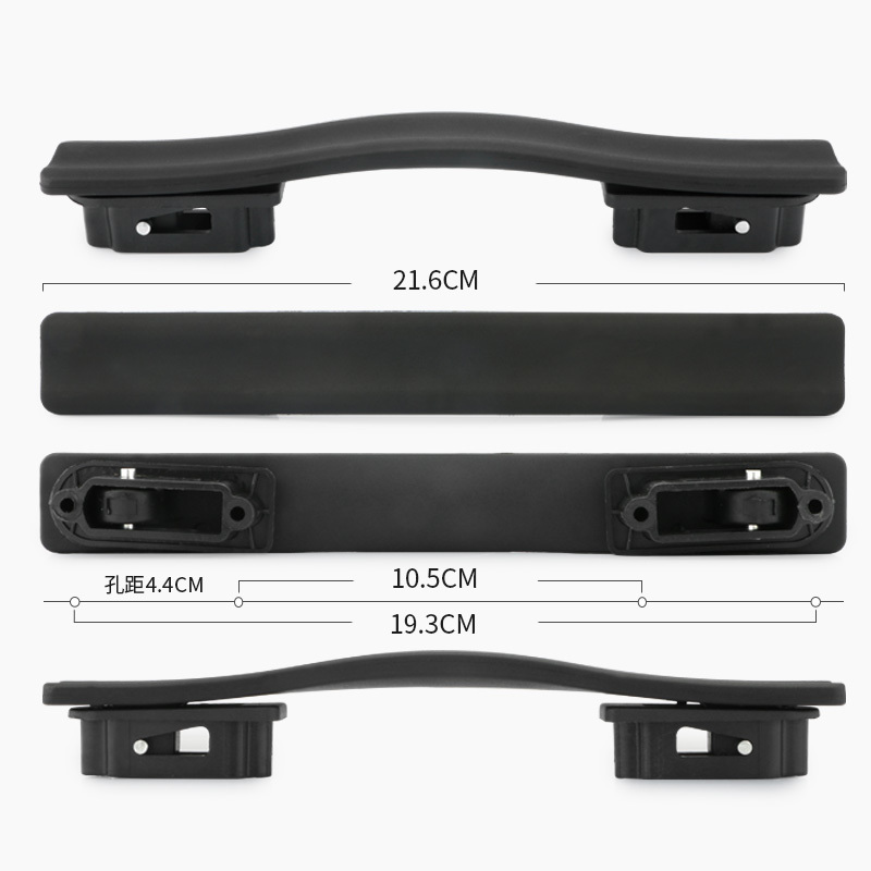 Luggage Handle Suitcase Accessories Travel Luggage Zinc Alloy Handles High Quality Removable Repair Parts Carring Handle 220505