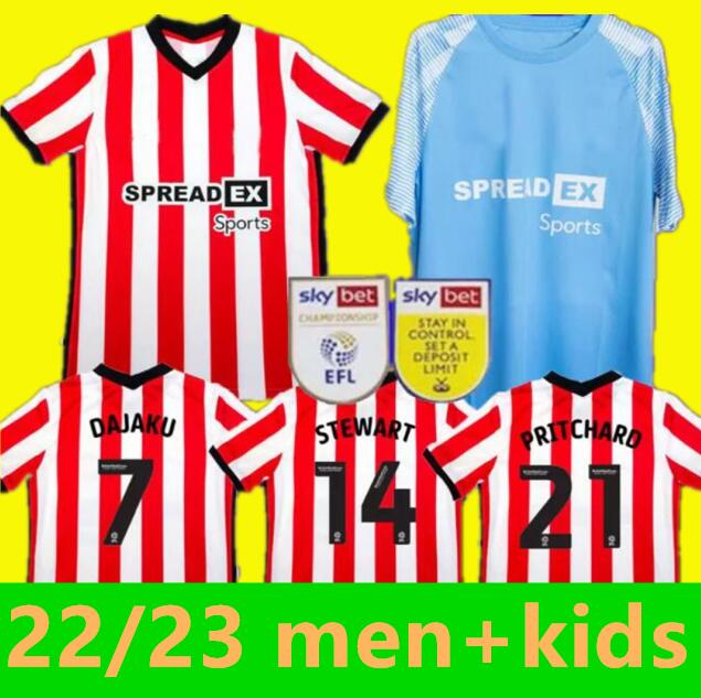 SUNDERLAND 22 23 soccer jerseys home away 2022 2023 DAJAKU EMBLETON BROADHEAD Gooch O'NIEN Stewart PRITCHARD NEIL MCGEADY men kids baby kit set football shirts
SUNDERLAND 22 23 soccer jerseys home away 2022 2023 DAJAKU EMBLETON BROADHEAD Gooch O'NIEN Stewart PRITCHARD NEIL MCGEADY men kids baby kit set football shirts