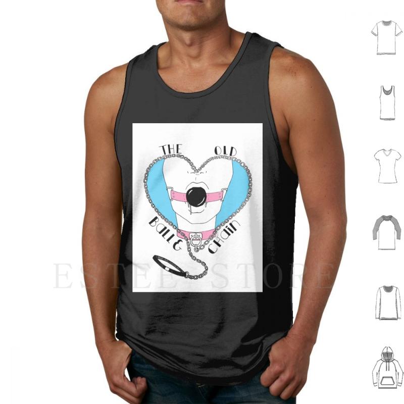 Men' Tank Tops The Old Ball & Chain Vest Bondage Collar Leash And Funny Valentines Love Romance Gag, White;black
Men' Tank Tops The Old Ball & Chain Vest Bondage Collar Leash And Funny Valentines Love Romance Gag, White;black