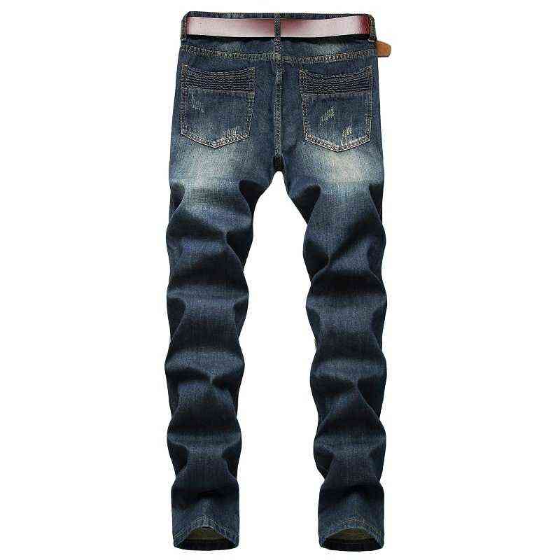 2020 Mens Fashion Casual Jeans Hip Hop Patch Men Rap Hole Biker Jeans Men Slim Fit Ripped Denim Pants Vaqueros Hombre 40 42 G0104