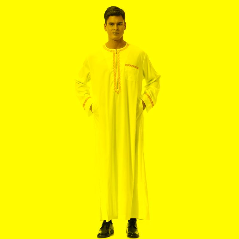 Ethnic Clothing Men's Long Sleeves Arab Muslim Middle East Crew Neck Ramadan Robe Islamic Kaftan Maxi-Muslim Dubai Zip Thobe AbayaEthnic
Ethnic Clothing Men's Long Sleeves Arab Muslim Middle East Crew Neck Ramadan Robe Islamic Kaftan Maxi-Muslim Dubai Zip Thobe AbayaEthnic