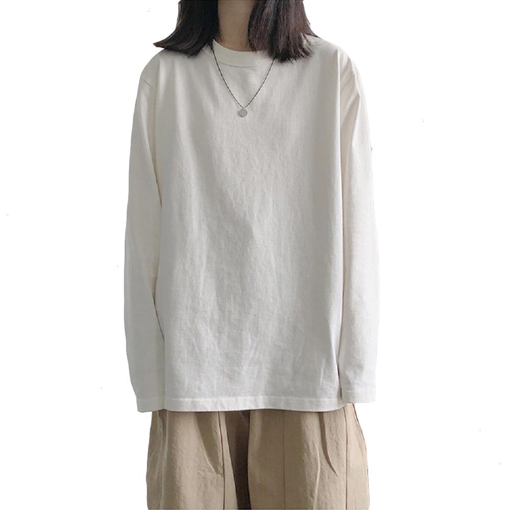 Women Long Sleeve Womens T-shirt Oversized Casual Basic Solid Female Tops O-neck Loose Tees Fashion T-shirts S-xxl, White
Women Long Sleeve Womens T-shirt Oversized Casual Basic Solid Female Tops O-neck Loose Tees Fashion T-shirts S-xxl, White