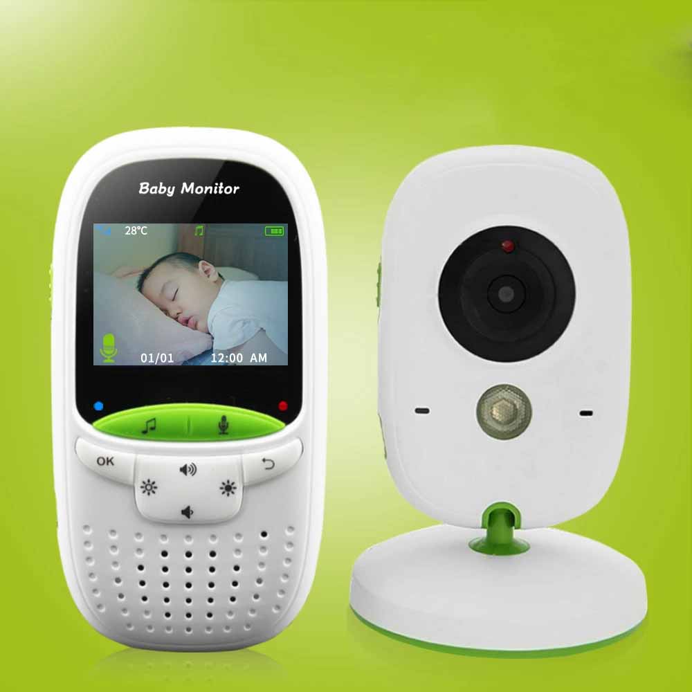 Wireless 2.0 inch Video Color Baby Monitor Security Camera Baby Nanny Intercom Night Vision Temperature Monitoring
