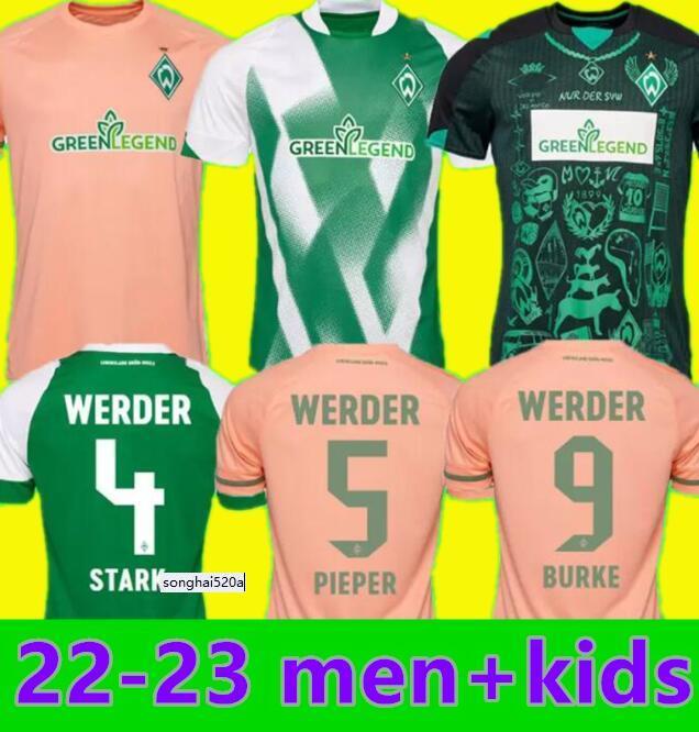 2022 Werder Bremen SOCCER JERSEY PIEPER BURKE BUCHANAN Bittencourt 22 23 FOOTBALL SHIRTS KIDS HOME AWAY 10 VELJKOVIC DUCKSCH FRIEDL special
2022 Werder Bremen SOCCER JERSEY PIEPER BURKE BUCHANAN Bittencourt 22 23 FOOTBALL SHIRTS KIDS HOME AWAY 10 VELJKOVIC DUCKSCH FRIEDL special