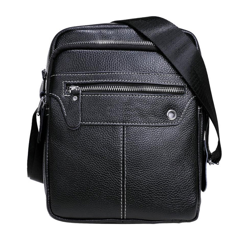 Small Genuine Leather Messenger Bag for Men Leather Shoulder Bag Male Black Travel Music Phone Crossbody Bag Fashion HandbagSARI
Small Genuine Leather Messenger Bag for Men Leather Shoulder Bag Male Black Travel Music Phone Crossbody Bag Fashion HandbagSARI