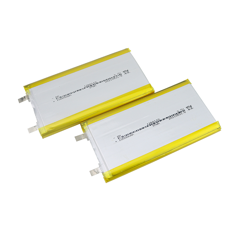 10000mAh Lithium Polymer Battery Size 1260110 Lipo Cell 3.7v for Power Bank