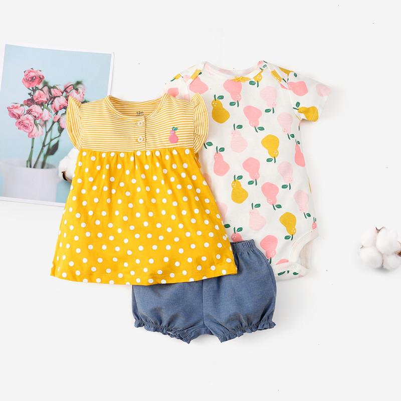 Summer Baby Girl Clothing Set 3pcs Cotton Dresses 11 Colours Unicorn Infant Suit Short Sleeve Newborn Home Clothes Ins
Summer Baby Girl Clothing Set 3pcs Cotton Dresses 11 Colours Unicorn Infant Suit Short Sleeve Newborn Home Clothes Ins