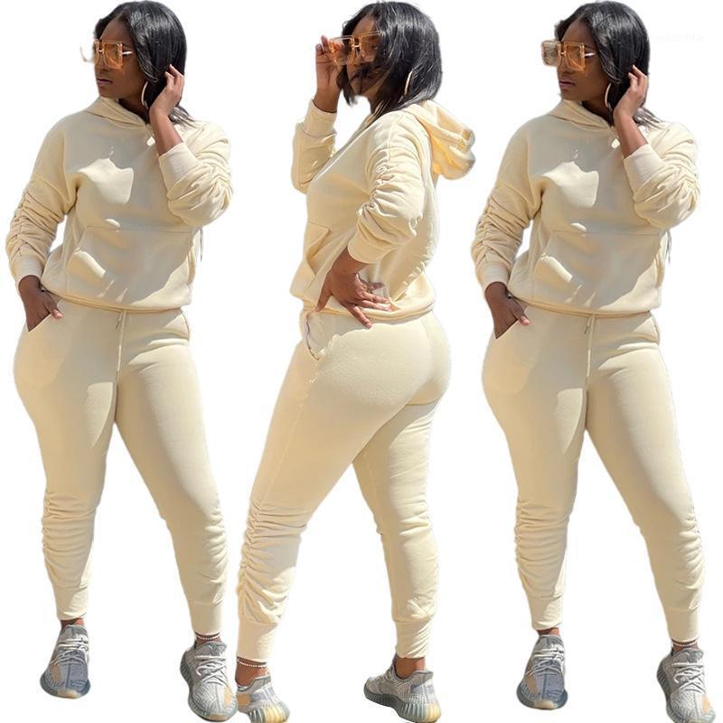 Women' Two Piece Pants Women Elegant Solid Sets For Warm Hoodie Sweatshirts And Long Pant Fashion Ladies Cool Girl BF Style, Beige
Women' Two Piece Pants Women Elegant Solid Sets For Warm Hoodie Sweatshirts And Long Pant Fashion Ladies Cool Girl BF Style, Beige