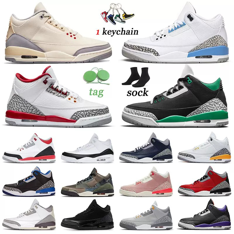2022 Jumpman 3 Basketball Shoes Designer Women Trainers 3s Authentic Sneakers Muslin Cardinal Red Cool Grey Court Purple Fragment UNC Pine Green Men Trainers Sports, 37
2022 Jumpman 3 Basketball Shoes Designer Women Trainers 3s Authentic Sneakers Muslin Cardinal Red Cool Grey Court Purple Fragment UNC Pine Green Men Trainers Sports, 37