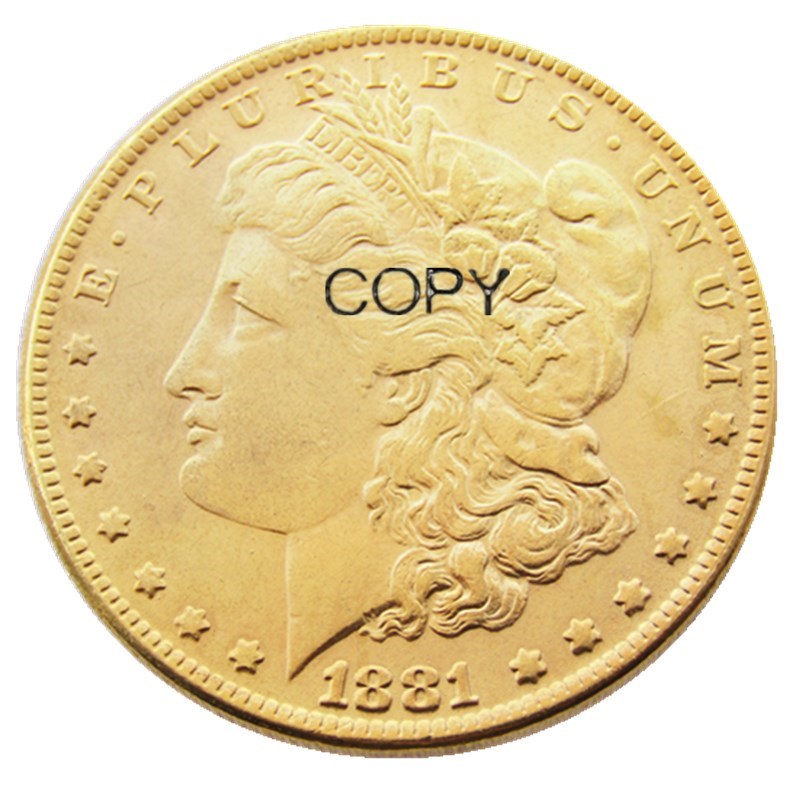 US Morgan Dollar 1878CC-1893CC Gold Plated Craft Copy Coin metal dies manufacturing factory Price
US Morgan Dollar 1878CC-1893CC Gold Plated Craft Copy Coin metal dies manufacturing factory Price