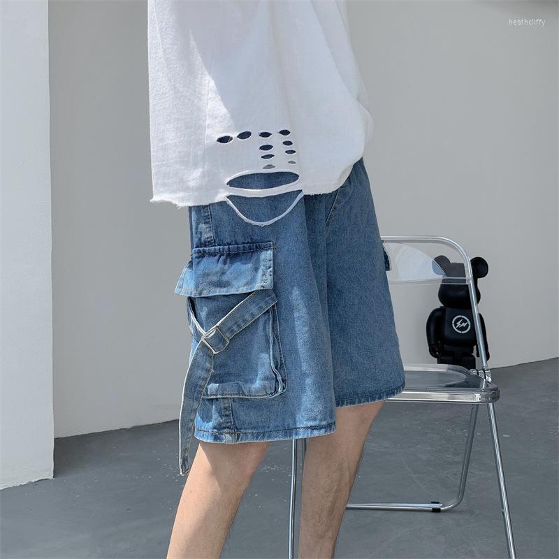 Men' Jeans Denim Shorts Men' Summer Large Pocket Work Clothes Washed Ins Casual Loose Pants Trend Outer CaprisMen' Heat22, Light blue
Men' Jeans Denim Shorts Men' Summer Large Pocket Work Clothes Washed Ins Casual Loose Pants Trend Outer CaprisMen' Heat22, Light blue