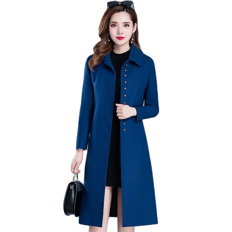Women' Trench Coats Women Long Sleeve Woolen Coat Solid Color Jacket Korean Version Fall Fashion Cardigan WindbreakerWomen, Red
Women' Trench Coats Women Long Sleeve Woolen Coat Solid Color Jacket Korean Version Fall Fashion Cardigan WindbreakerWomen, Red
