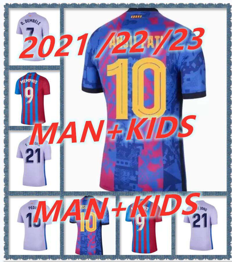 S-4XL 21 22 23 Barcelona ANSU FATI soccer jersey 2021 2022 2023 home away black F. DE JONG DANI ALVES PEDRI Camisetas de men + kids football kit shirt, Green
S-4XL 21 22 23 Barcelona ANSU FATI soccer jersey 2021 2022 2023 home away black F. DE JONG DANI ALVES PEDRI Camisetas de men + kids football kit shirt, Green