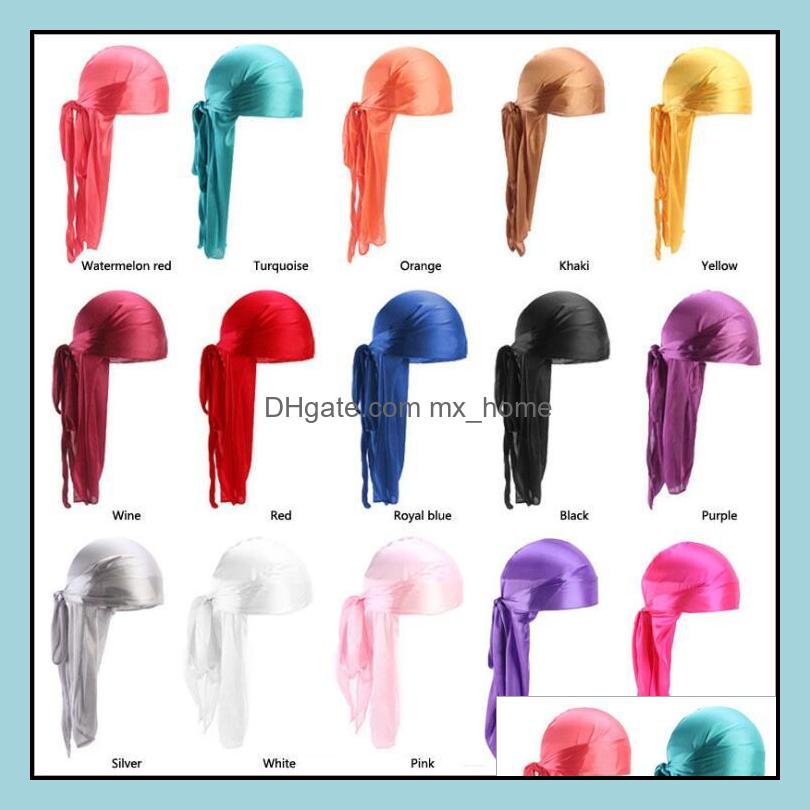 Bandana Durags Long Tail Turban Wigs Silky Pirate Hats Cap Outdoor Cycling Hat Men Women Skl Caps Headwear Headband Hair Accessories Drop De, Randomly sended colors;random delivery
Bandana Durags Long Tail Turban Wigs Silky Pirate Hats Cap Outdoor Cycling Hat Men Women Skl Caps Headwear Headband Hair Accessories Drop De, Randomly sended colors;random delivery