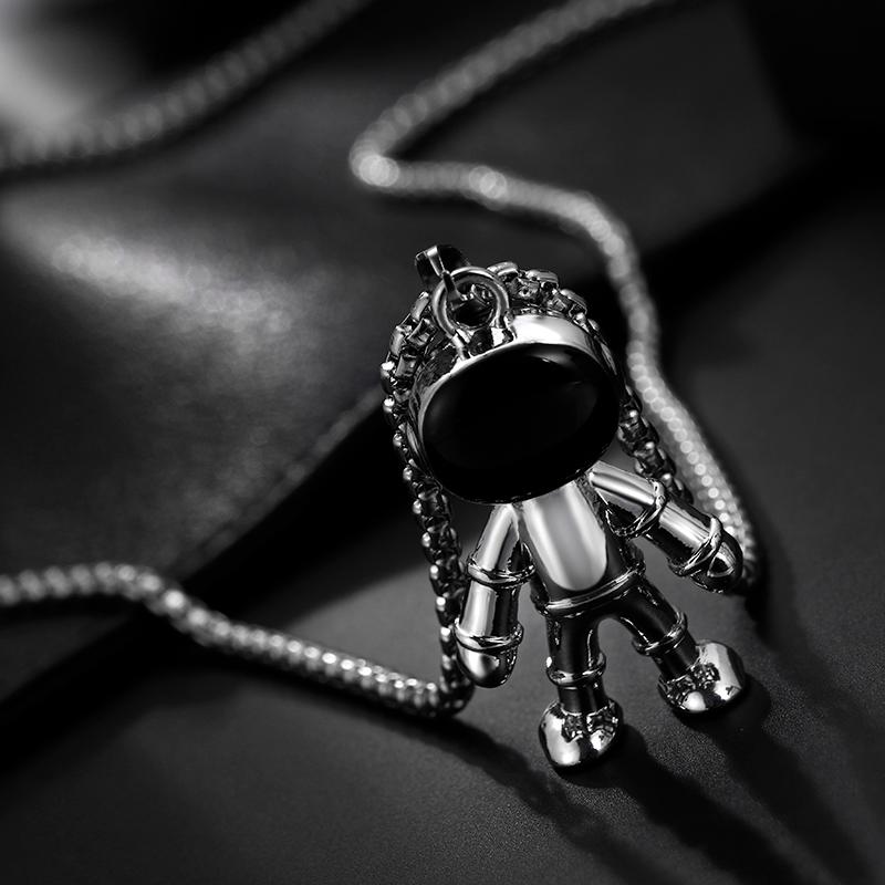 Pendant Necklaces Original Jewelry Astronaut Design Unisex Christmas Gifts Titanium Steel Necklace For Women Men Chains Never Fade
Pendant Necklaces Original Jewelry Astronaut Design Unisex Christmas Gifts Titanium Steel Necklace For Women Men Chains Never Fade