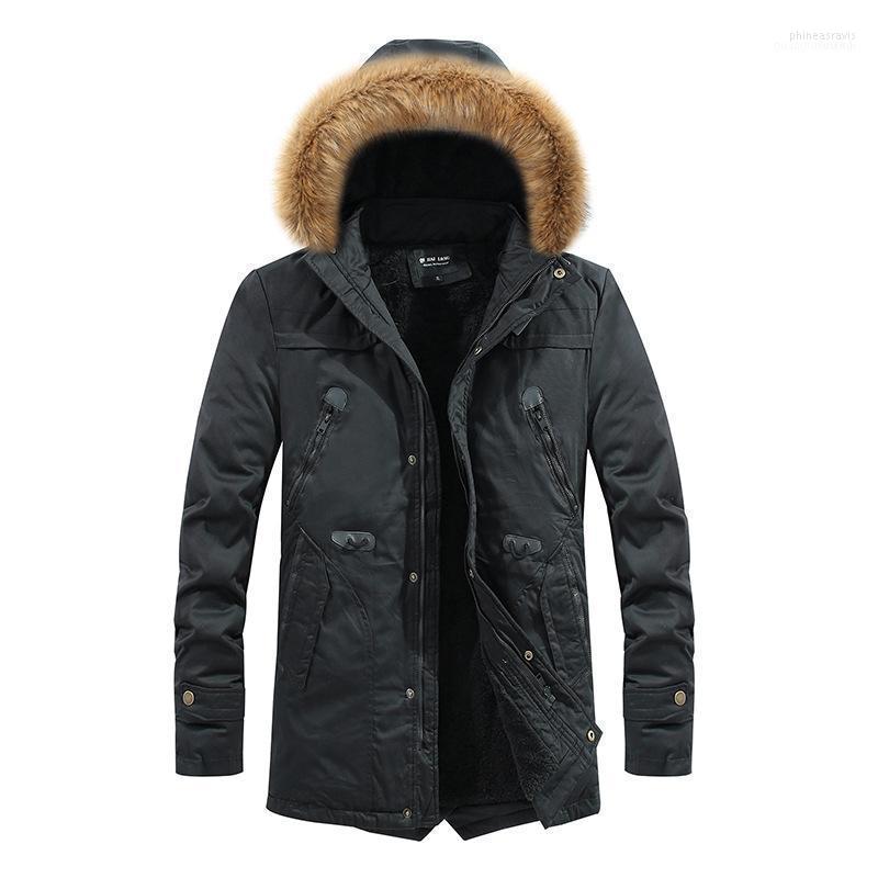 Men's Down & Parkas Winter Cotton Coat Long Section Plus Velvet Thick Jacket Hooded Middle-Aged Large Size Clothing Jacket1 Phin22, Brown
Men's Down & Parkas Winter Cotton Coat Long Section Plus Velvet Thick Jacket Hooded Middle-Aged Large Size Clothing Jacket1 Phin22, Brown