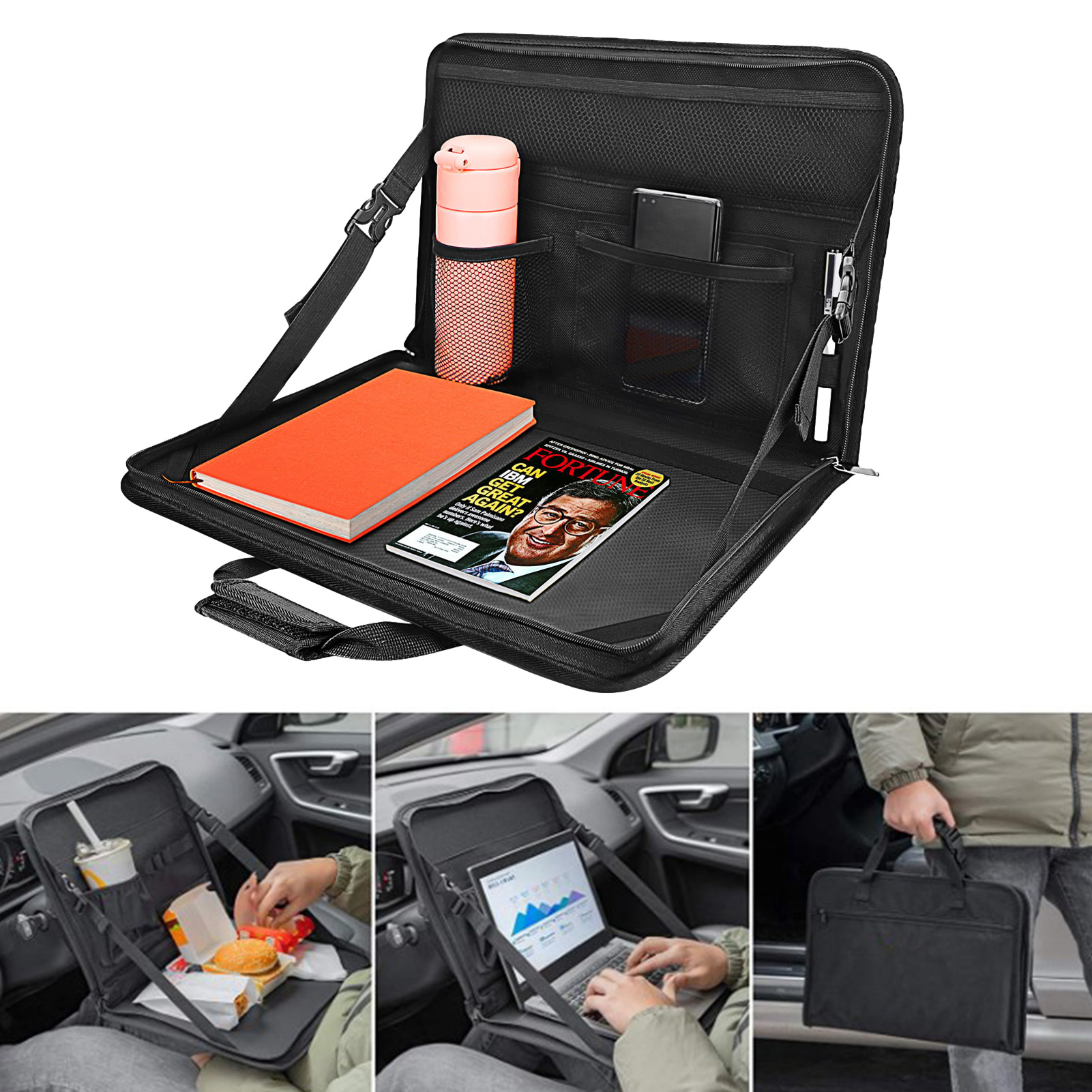 Car Laptop Eating Tray Back Seat PC Bag Work Desk Steering Wheel Eating Tray Portable Car Computer Holder Table Non-slip
Car Laptop Eating Tray Back Seat PC Bag Work Desk Steering Wheel Eating Tray Portable Car Computer Holder Table Non-slip