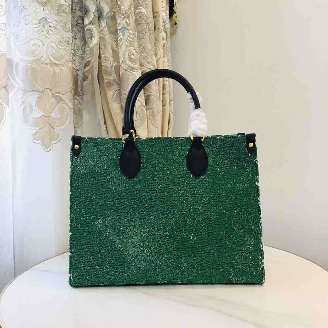 ONTHEGO PM MM Match Capsule Fashion Tote Bag Grand Slam Tennis Green Monograms denim Jacquard Fabric Handbag Luxurys Shoulder Bags M46216, Extra shipping
ONTHEGO PM MM Match Capsule Fashion Tote Bag Grand Slam Tennis Green Monograms denim Jacquard Fabric Handbag Luxurys Shoulder Bags M46216, Extra shipping