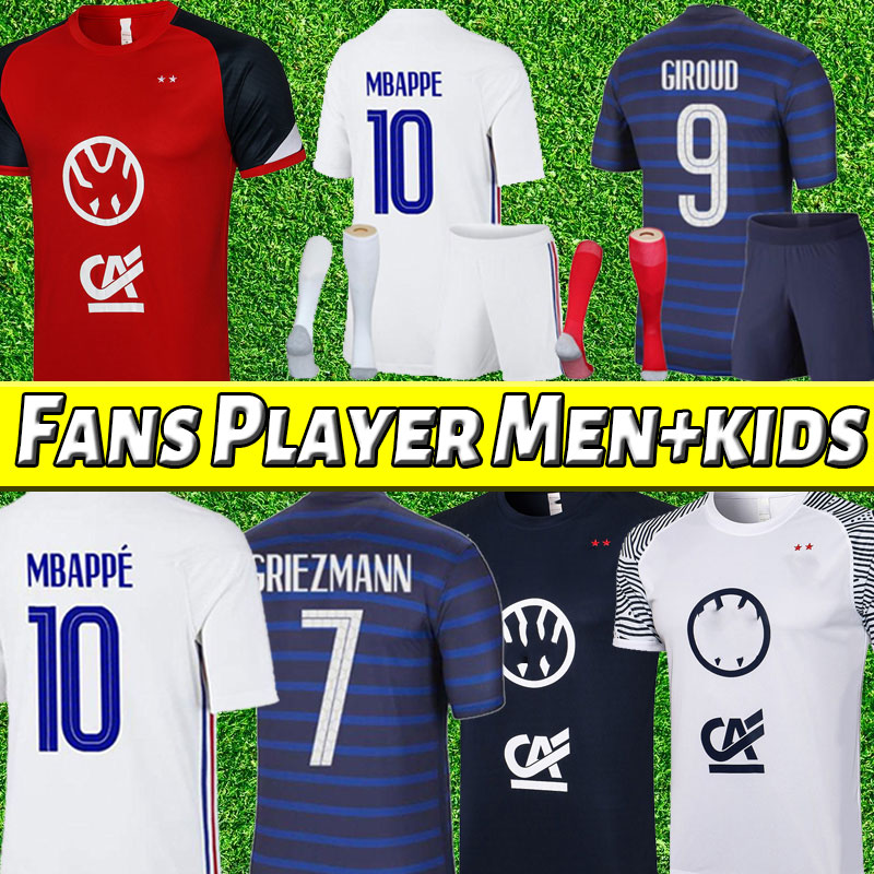 BENZEMA MBAPPE GRIEZMANN FReNCE soccer jersey POGBA GIROUD KANTE Maillot de foot equipe Maillots football shirt uniforms la 22 23 men + kids kit socks player version, Away
BENZEMA MBAPPE GRIEZMANN FReNCE soccer jersey POGBA GIROUD KANTE Maillot de foot equipe Maillots football shirt uniforms la 22 23 men + kids kit socks player version, Away