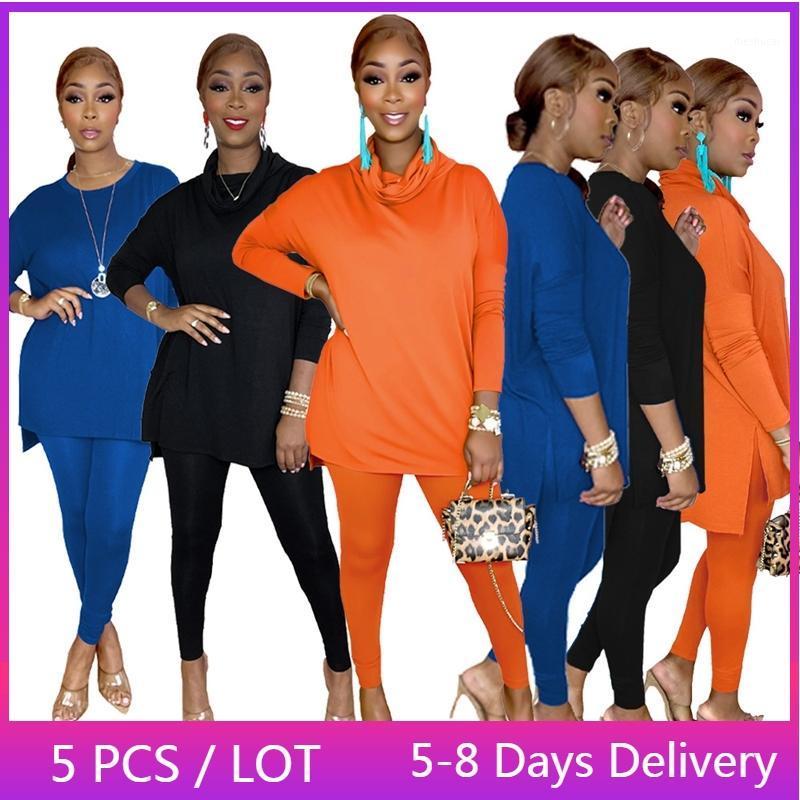 Women's Two Piece Pants Wholesale Items Casual Outfits For Women Fall Clothes Set Side Slit Top Streetwear Plus Size Clothing, Blue
Women's Two Piece Pants Wholesale Items Casual Outfits For Women Fall Clothes Set Side Slit Top Streetwear Plus Size Clothing, Blue