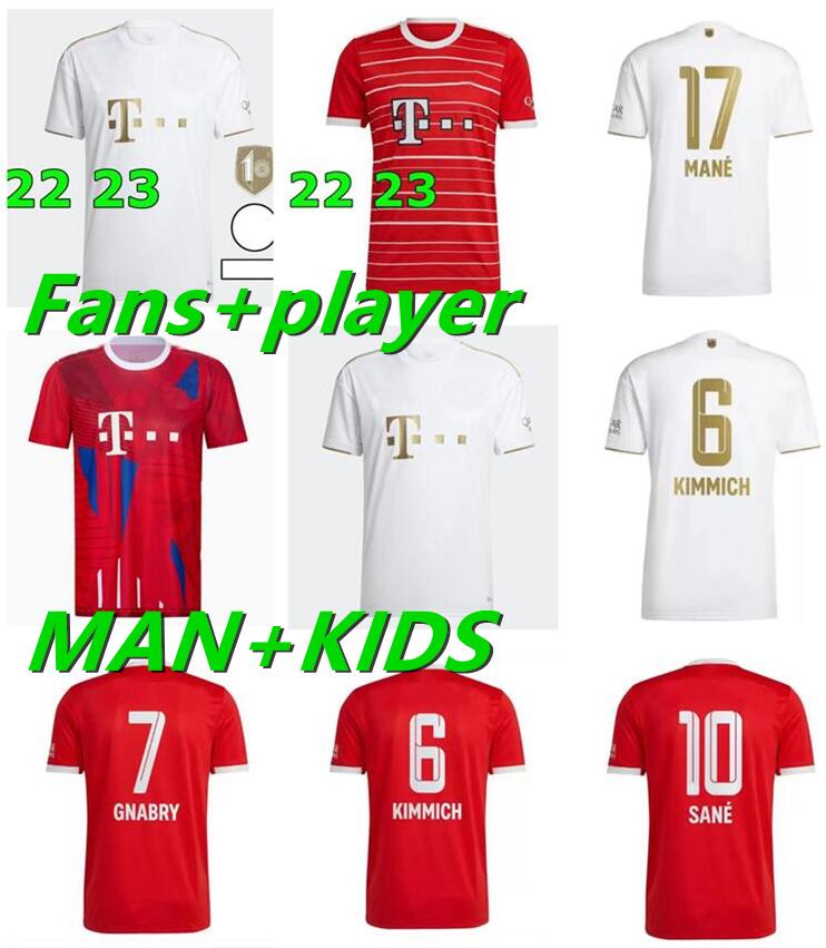 LEWANDOWSKI soccer jerseys 21 22 23 SANE BAYERN MUNICH GORETZKA COMAN MULLER DAVIES SANE football shirts Men Kids kit 2022 2023 uniforms fans Player version, Retro
LEWANDOWSKI soccer jerseys 21 22 23 SANE BAYERN MUNICH GORETZKA COMAN MULLER DAVIES SANE football shirts Men Kids kit 2022 2023 uniforms fans Player version, Retro