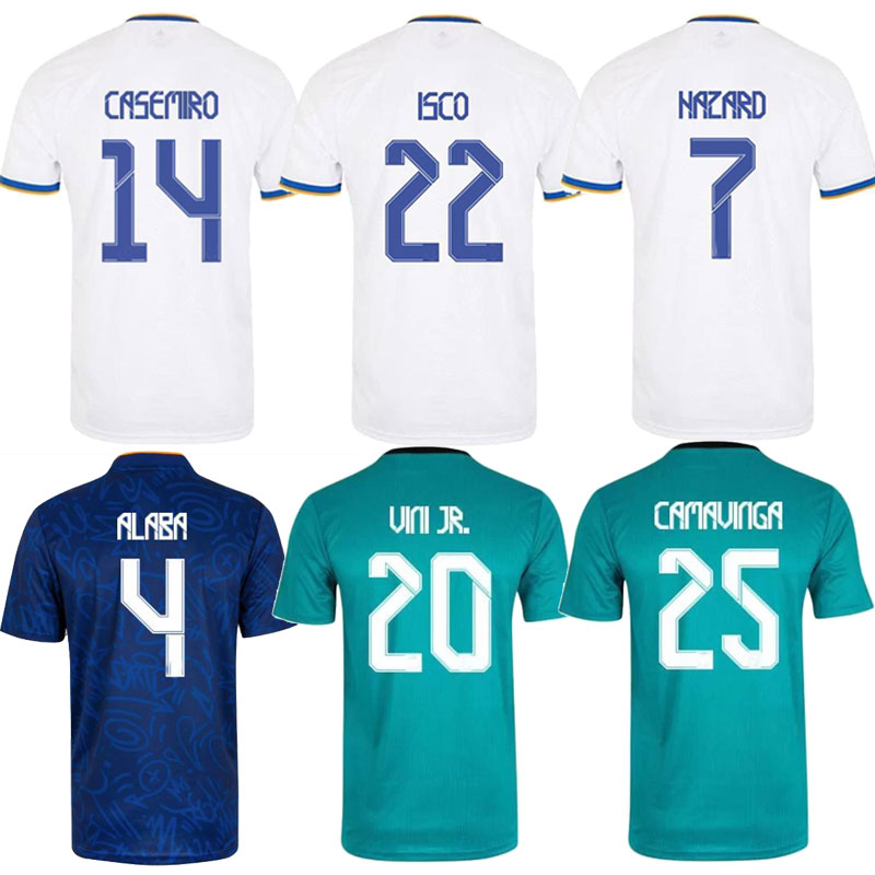 S-4XL 21 22 23 BENZEMA HAZARD soccer jerseys football shirt CAMAVINGA ALABA ASENSIO MODRIC MARCELO VALVERDE camiseta Men kids kit 2021 2022 Real uniforms, 2122
S-4XL 21 22 23 BENZEMA HAZARD soccer jerseys football shirt CAMAVINGA ALABA ASENSIO MODRIC MARCELO VALVERDE camiseta Men kids kit 2021 2022 Real uniforms, 2122