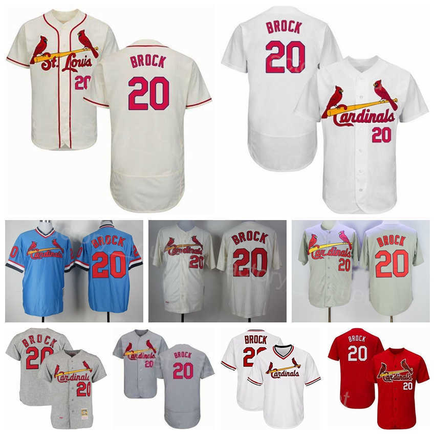 Men Vintage 1967 Retro Baseball 20 Lou Brock Jersey Throwback Sport Cool Base Pullover Stitched Flexbase Breathable Color Black Red White Beige Grey Navy Blue Team
Men Vintage 1967 Retro Baseball 20 Lou Brock Jersey Throwback Sport Cool Base Pullover Stitched Flexbase Breathable Color Black Red White Beige Grey Navy Blue Team