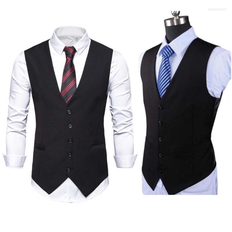 Men's Vests Spring Waistcoat Fashion Blazer Fit All Match Vest For Work Male Men Stra22, Black
Men's Vests Spring Waistcoat Fashion Blazer Fit All Match Vest For Work Male Men Stra22, Black