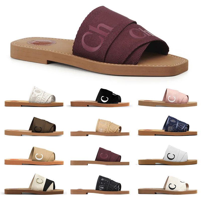 Fashion Women Woody Mules Flat Sandals Slides Designer Canvas Slippers Rubber Slides White Black Beige Lace Womens Outdoor Beach Slipper Shoes 35-42, 35-42 (30)
Fashion Women Woody Mules Flat Sandals Slides Designer Canvas Slippers Rubber Slides White Black Beige Lace Womens Outdoor Beach Slipper Shoes 35-42, 35-42 (30)