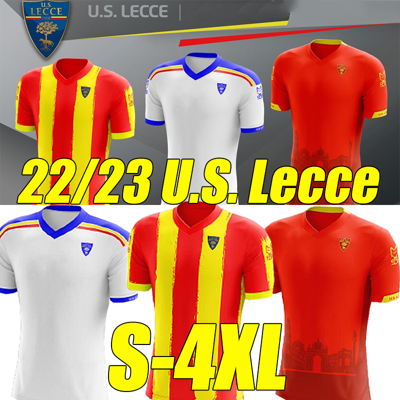 US Lecce COLOMBO Umtiti soccer jerseys 2023 2022 Persson PLIZZARI 22 GABRIEL 21 DERMAKU 44 TUIA 13 CODA 9 DI MARIANO 10 MAJER 37 jersey football shirt set, Laiqie 22-23 home
US Lecce COLOMBO Umtiti soccer jerseys 2023 2022 Persson PLIZZARI 22 GABRIEL 21 DERMAKU 44 TUIA 13 CODA 9 DI MARIANO 10 MAJER 37 jersey football shirt set, Laiqie 22-23 home