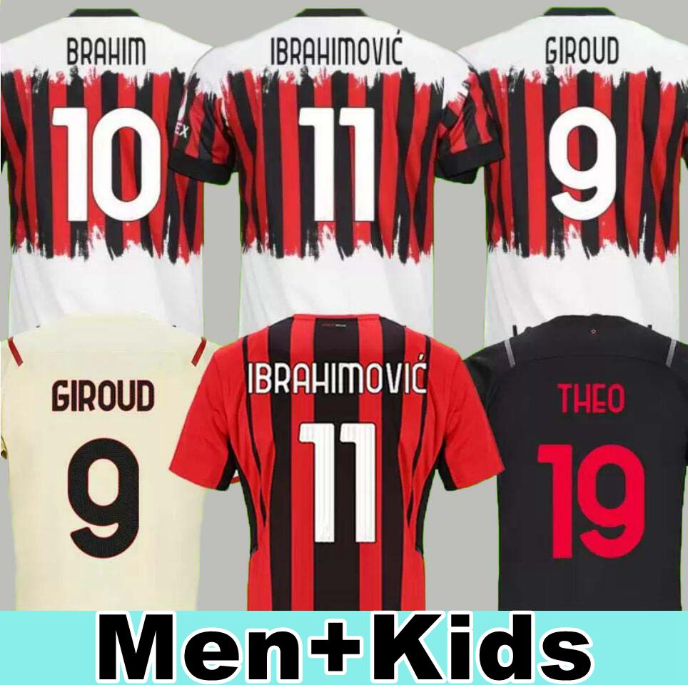AC 21 22 GIROUD soccer jersey IBRAHIMOVIC KESSIE football shirt 2021 2022 TONALI REBIC Camiseta de futbol KJÆR THEO BRAHIM R.LEÃO LAZETIC Fourth 4th Ac Milans, 21 22 home
AC 21 22 GIROUD soccer jersey IBRAHIMOVIC KESSIE football shirt 2021 2022 TONALI REBIC Camiseta de futbol KJÆR THEO BRAHIM R.LEÃO LAZETIC Fourth 4th Ac Milans, 21 22 home