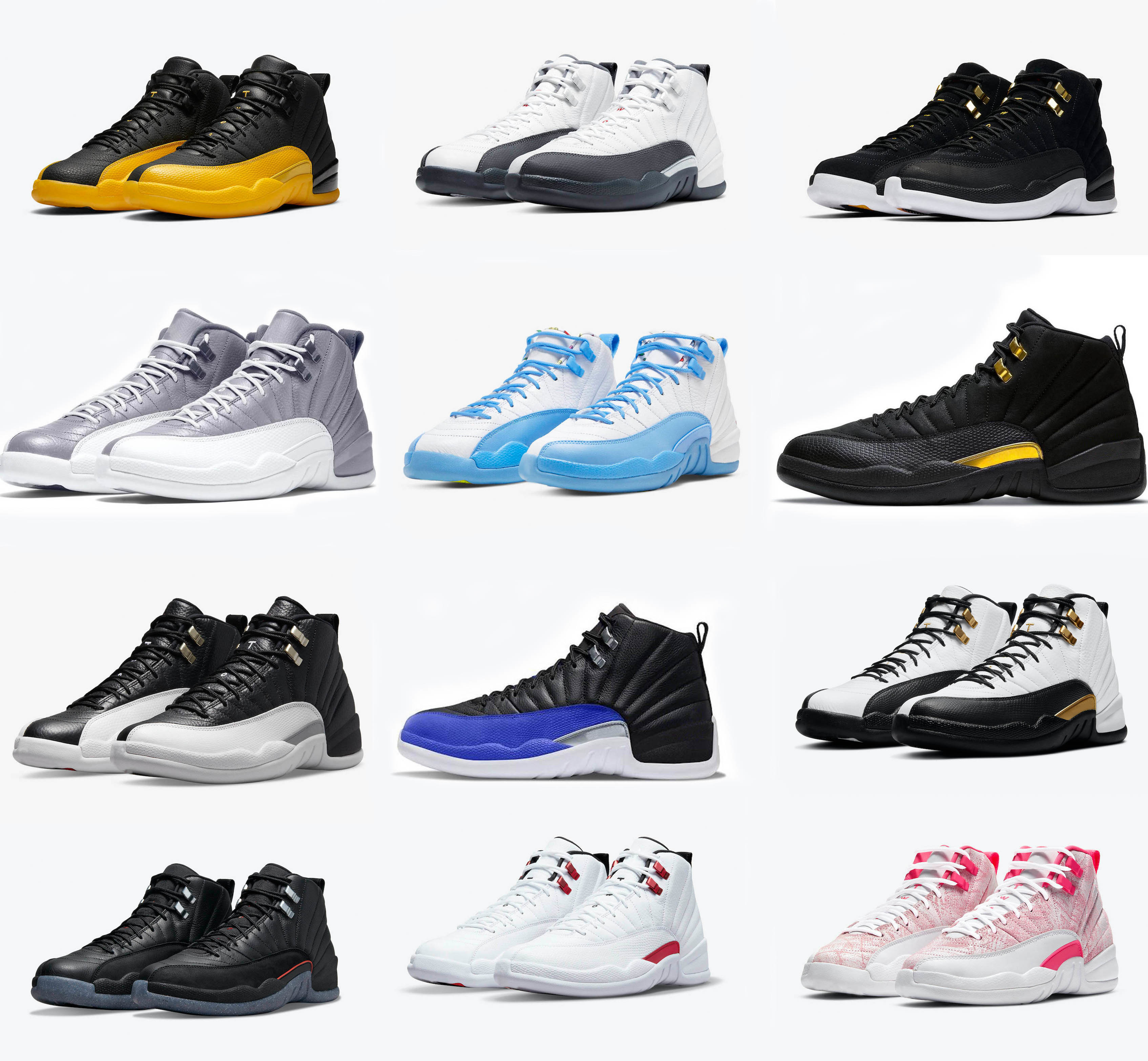 Brand Shoes Air Authentic 12 Stealth Men Basketball GS Black Taxi Sneakers Playoffs Hyper Royal 12S Real Fiber Outdoor Sports, Customize
Brand Shoes Air Authentic 12 Stealth Men Basketball GS Black Taxi Sneakers Playoffs Hyper Royal 12S Real Fiber Outdoor Sports, Customize