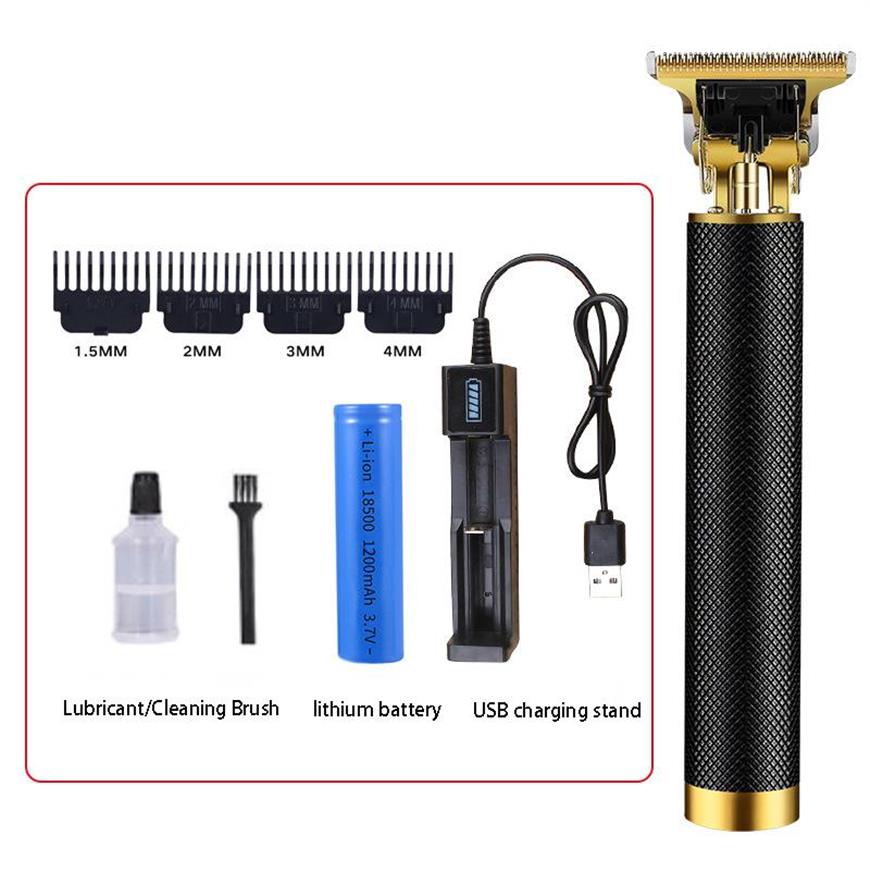 Hair Clippers Electric Clipper Man LCD Trimmer Rechargeable Shaver Beard Barber Cutting Machine292Q